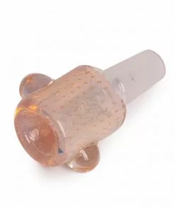 West Coast Gifts Red Eye Glass 14mm Bubble Trap Barrel Pull-Out