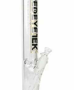 West Coast Gifts Red Eye Tek 12" Tall Intense Straight Tube W/ 14mm Joint