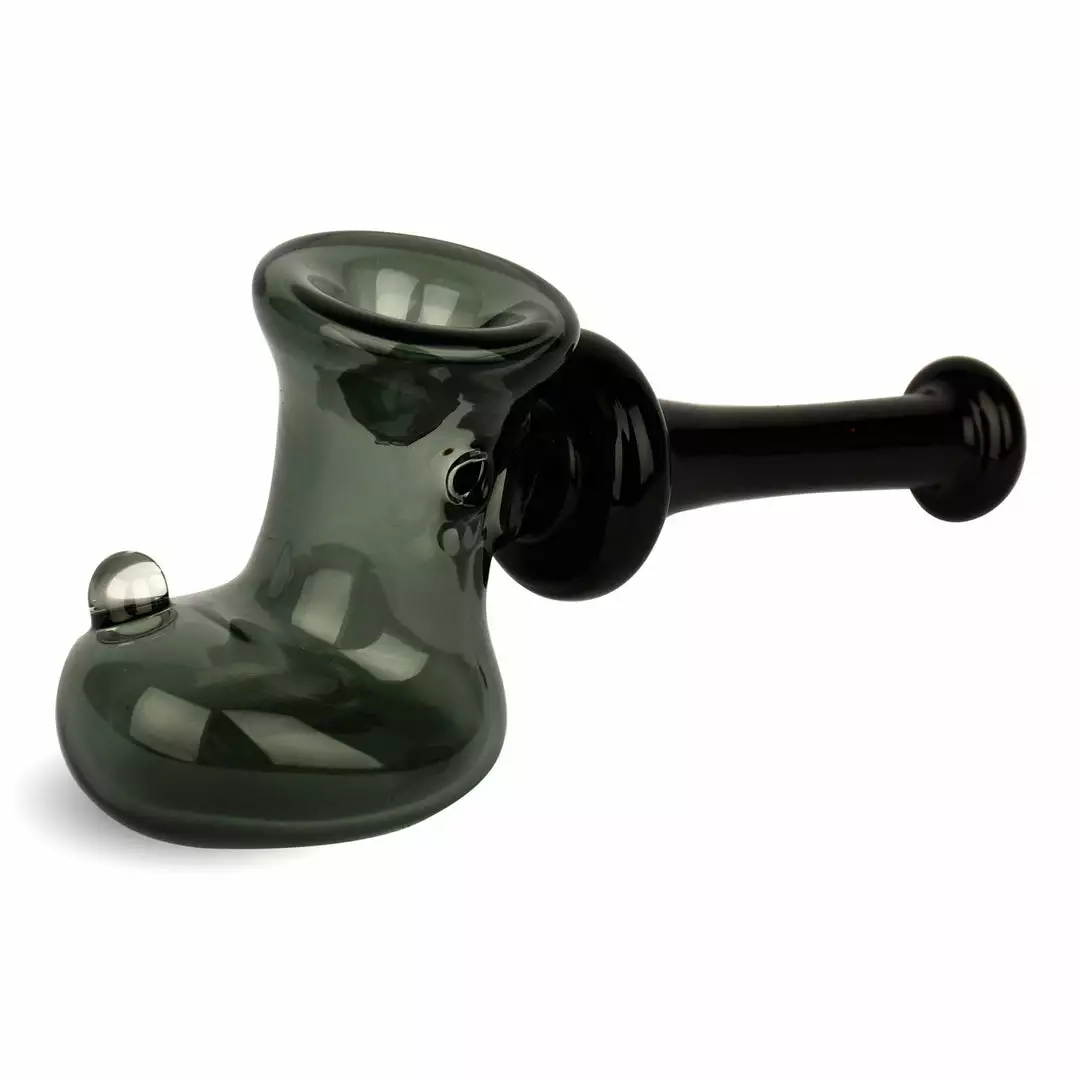 West Coast Gifts Red Eye Glass 6.5" Boot Hammer Pipe