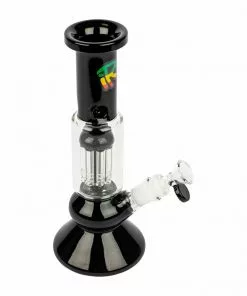 West Coast Gifts Irie Glass IRie 10" Tall Blaze Beaker Bong W/8-Arm Tree Perc
