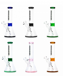 West Coast Gifts Red Eye Tek 10" Accent Beaker Bong