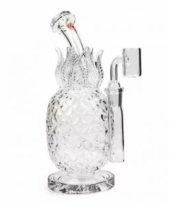 West Coast Gifts 8.5" Pineapple Dab Rig By Red Eye Glass