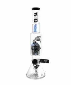 JJ Trading New Arrivals 18″ Tall Beasts Of East Tree Perc Beaker Bongs By WENEED