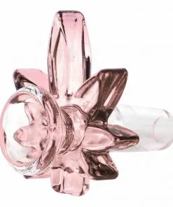 West Coast Gifts Red Eye Glass 14mm Big Leaf Pull-Out Bong Bowl