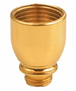 West Coast Gifts Replacment Metal Bowl For Metal Pipe Or Popper Tube Bowls