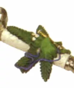 KDK Wholesale New Arrivals Cannabud Poly-Resin Metal Pipes