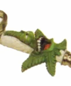 KDK Wholesale New Arrivals Cannabud Poly-Resin Metal Pipes