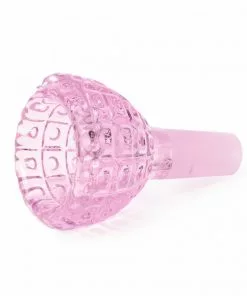 West Coast Gifts Red Eye Tek 14mm Dot Matrix Carved Bowl Pull-Out