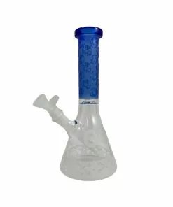 Cheech Glass 10" Tall Sandblast Beaker Bongs