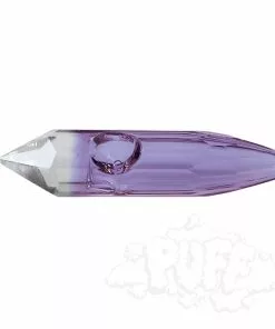 Puff Crystal Glass Facet Pipes