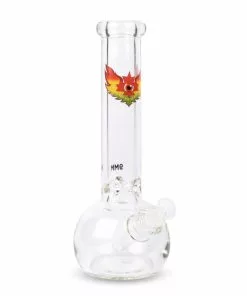 West Coast Gifts Red Eye Glass 12" 9mm Thick Bubble Tube Bong