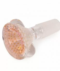 West Coast Gifts Red Eye Glass 14mm Bubble Trap Cone Bowls