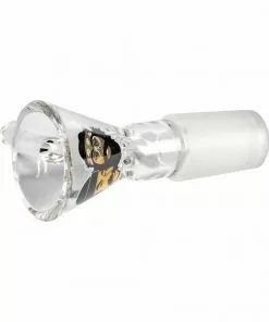 West Coast Gifts Cheech & Chong Glass Cheech & Chong Gold Decal 14mm Bong Bowl