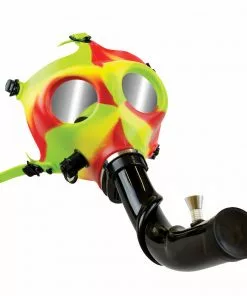 West Coast Gifts Gas Mask W/ Acrylic Steam Roller