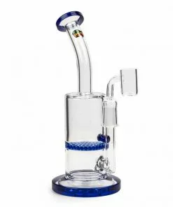 West Coast Gifts Irie 8.5" Tall Honeycomb Perc Dab Rig Irie Glass