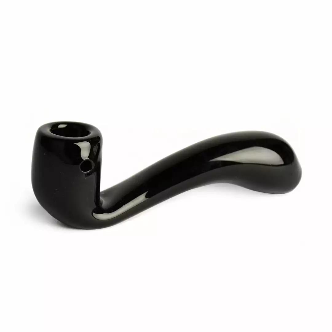 West Coast Gifts Red Eye Glass 5.5" Sherlock Hand Pipe