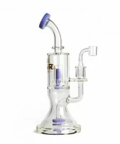 West Coast Gifts GEAR PREMIUM® 8" Etherial Dual Chamber Concentrate Bubbler