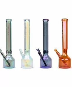 West Coast Gifts Red Eye Tek 18" Tall Terminator Finish Hex Tube W/ Canteen Base Bong