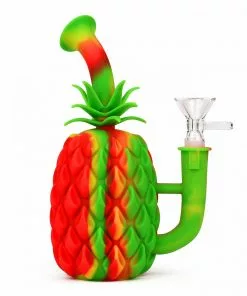 West Coast Gifts LIT Silicone LITâ„¢ Silicone 7" Pineapple Bong