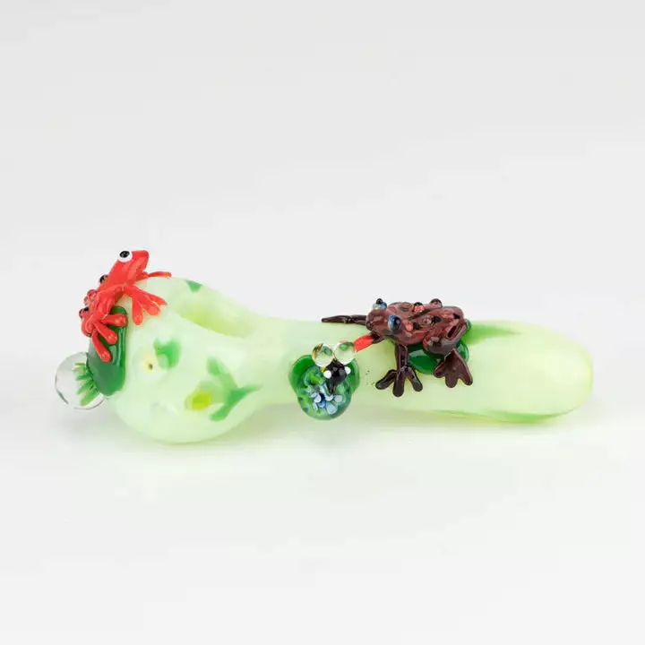 Empire Glassworks - Ribbit Spoon Pipe New Arrivals