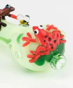 Empire Glassworks - Ribbit Spoon Pipe New Arrivals