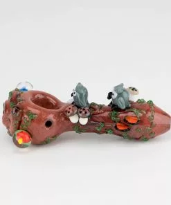 New Arrivals Empire Glassworks - Hootie's Forest Spoon Pipe