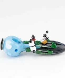 Empire Glassworks - Climbing Pandas Spoon Pipe