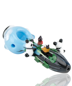 Empire Glassworks - Climbing Pandas Spoon Pipe