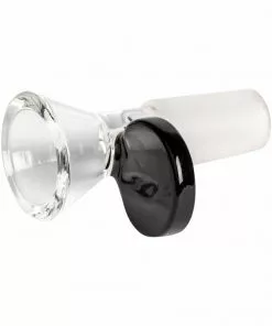 West Coast Gifts Red Eye Glass 14mm Cone Pull-Out W/ Disc Handle