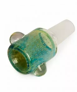 West Coast Gifts Red Eye Glass 14mm Bubble Trap Barrel Pull-Out