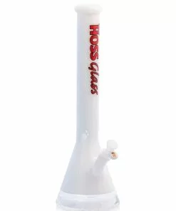 Hoss Glass 18" Colored Beaker Bong With Window Base New Arrivals