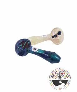 Local Art Hidden Village Creations Heady Twisted Frit Pipes