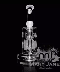 Milkyway Glass 8" Tall Kabuki Recycler Dab Rig