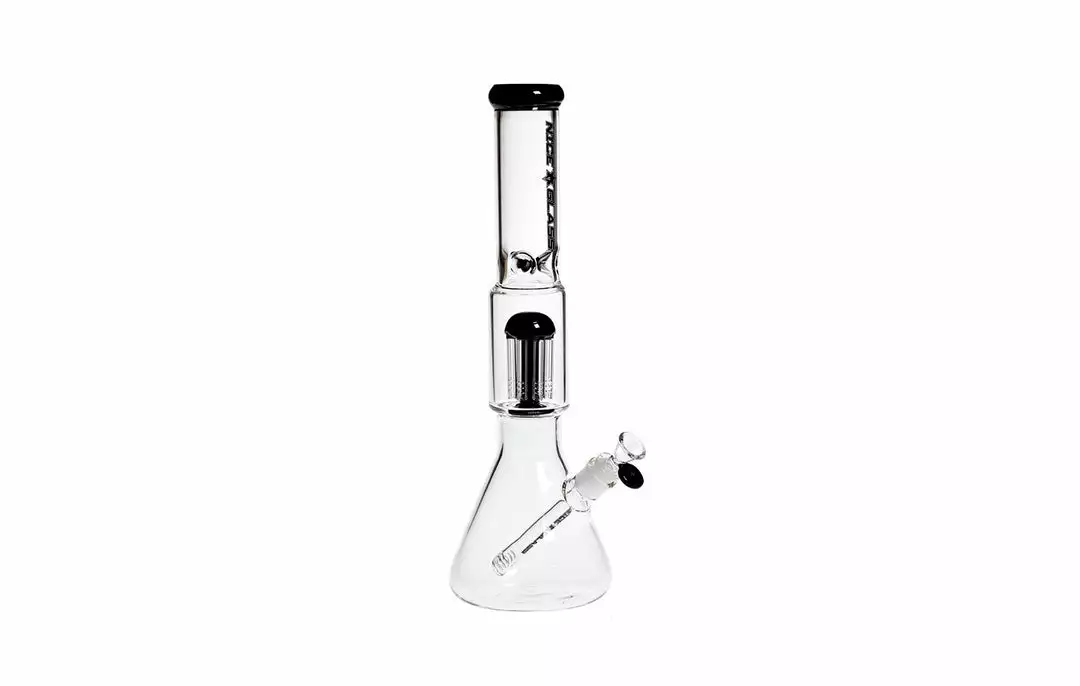 The Smokesman Nice Glass 16" 8-Arm Tree Percolator Beaker Bong
