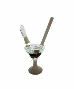 West Coast Gifts IRie Glass 7" Tall Martini Dab Rig