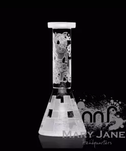 Milkyway Glass 7.5" Tall Mayan Fort Mini Dab Rig