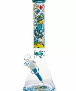New Arrivals 16" Mermaid Bong By Cheech Glass With 12mm Base