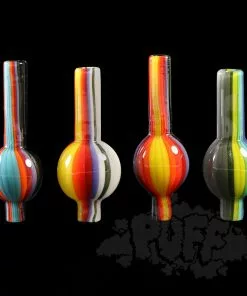 Puff Carb Caps Mimzy Glass Linework Bubble Cap