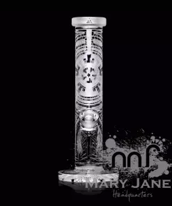 Milkyway Glass 12" Tall 9mm Nuclear Tube Bong