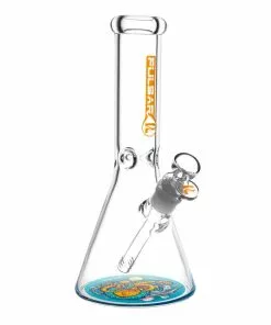 BOB Headquarters Pulsar 10" 5mm Psychedelic Beaker Bongs