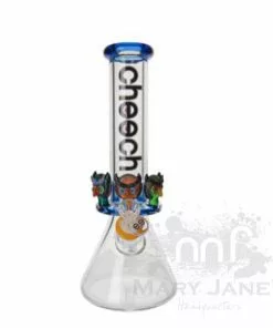 3 Owl Bong (12" Beaker) By Cheech Glass