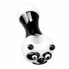 West Coast Gifts Red Eye Glass 4.5" Panda Pipe