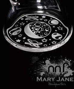 Milkyway Glass 14" Tall 9mm Space Odyssey Beaker Bong