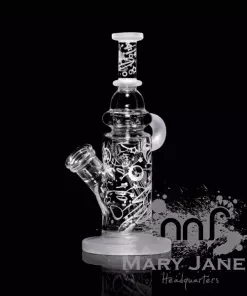 Milkyway Glass 9" Tall Space Odyssey Recycler Dab Rig