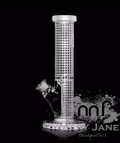 Milkyway Glass 12" Tall 9mm Squared Tube Bong