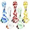 BOB Headquarters Pulsar Glass Pulsar 5" Creme Swirl Hand Pipes