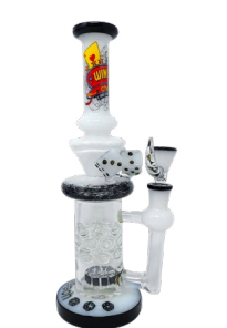 Cheech Glass 11” Tall Casino Dice Rig