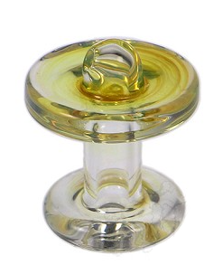 Puff Eckardt Glass Fumed Carb Cap Carb Caps