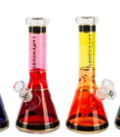 ACM Glass Legendary 10" Multi Colour Beaker Bongs