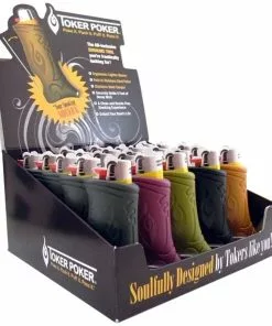 BOB Headquarters Lighters And Hemp Wicks Toker Poker Lighter Buddy